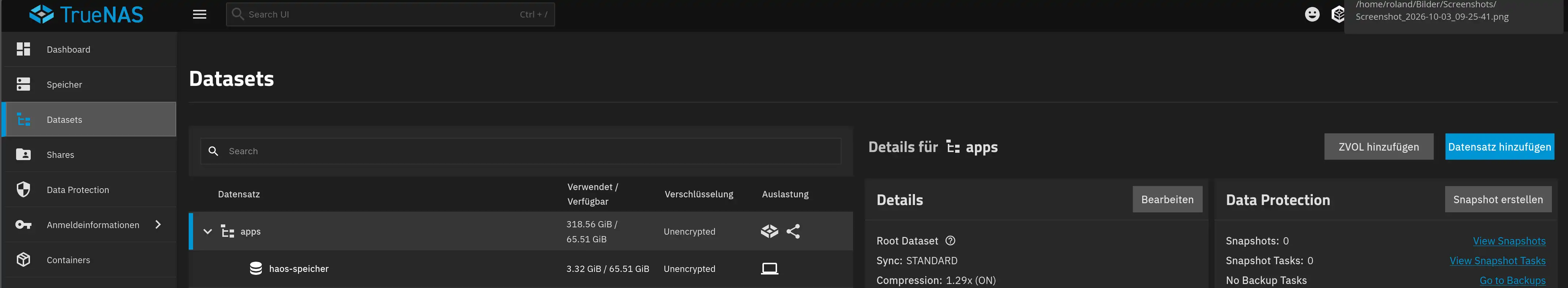 Datasetz-4-ZVOL-angelegt Datasetz-4-ZVOL-angelegt