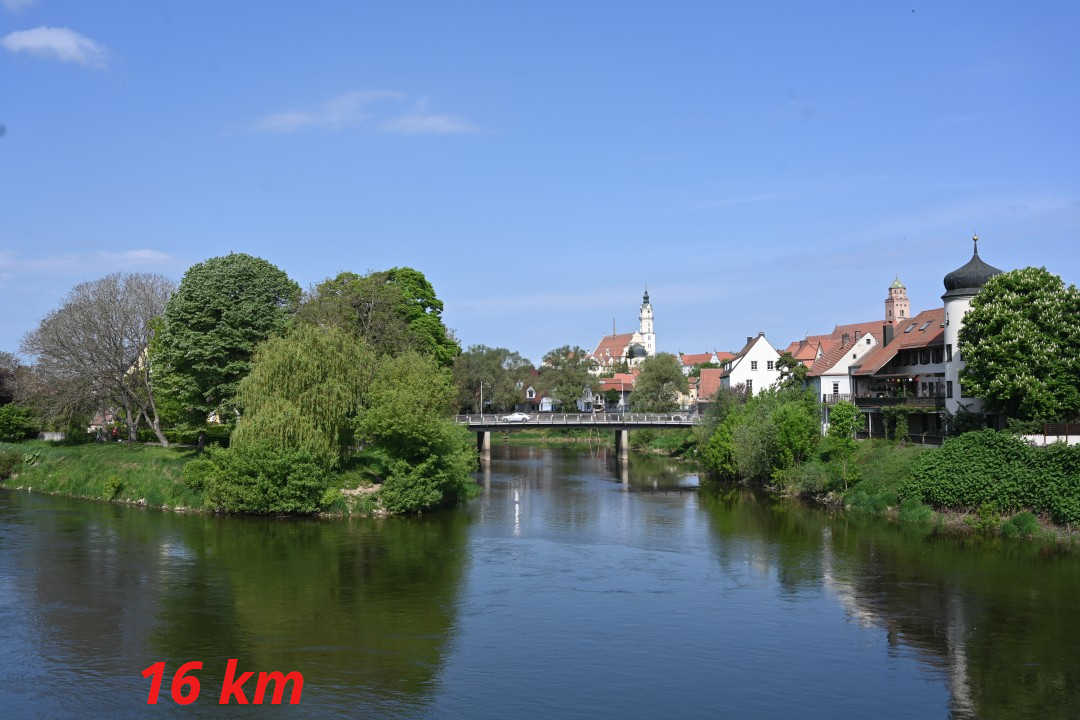 Donauwörth - Donaumünster - Wanderweg Donau