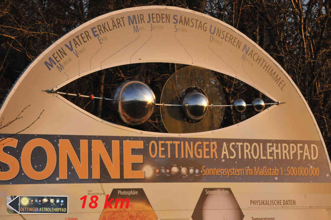 Oettingen - Oettinger Astrolehrpfad