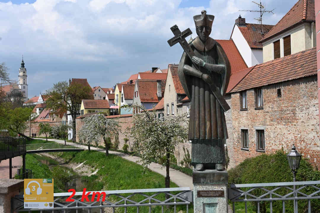 Lauschtour Donauwörth mit Klappi dem Storch