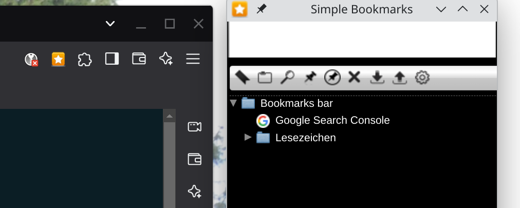 Brave Simple Bookmarks 3