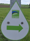 Wegweiser Bissingen - Landwirtschaftserlebnisweg Kesseltal