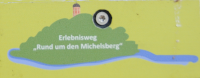 Wanderschild Michelsberg Erlebnisweg