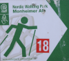 Wanderschild Blossenau - Nordic Walking 18
