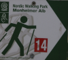 Wanderschild Unterbuch - Nordic Walking 14