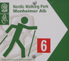 Wanderschild Langenaltheim - Nordic Walking 6