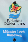 Wanderschild Münster-Lech-Rundweg