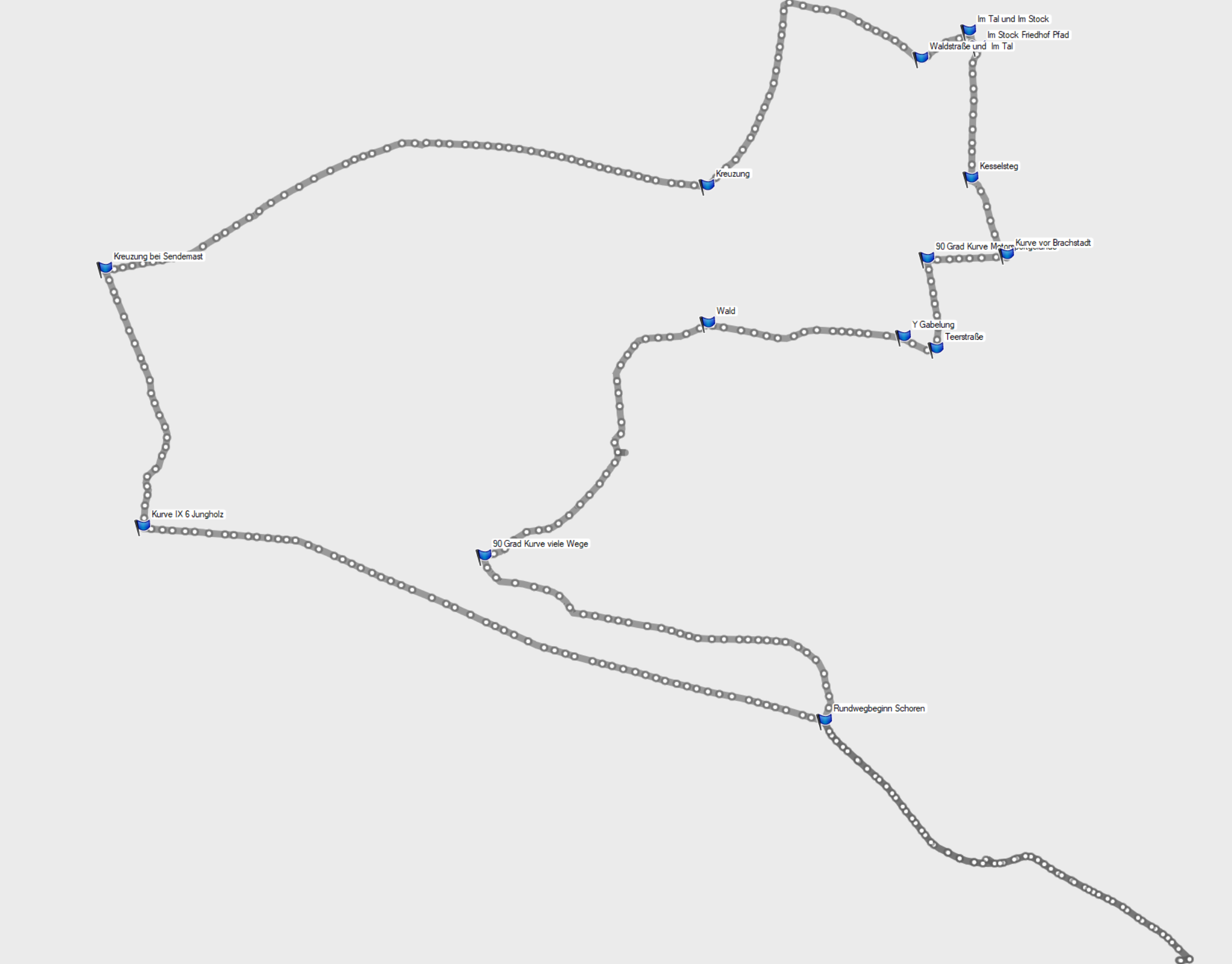 Route Tapfheim - Oppertshofen - Brachstadt