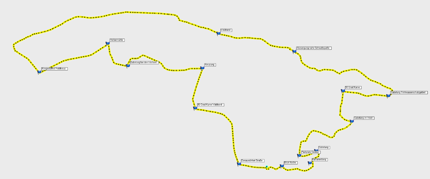 Route Gosheim - Monheimer Alb 16