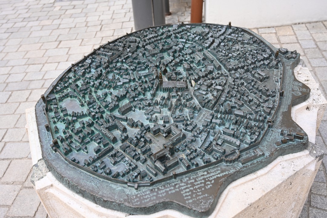 Stadt Nördlingen beim Rathaus